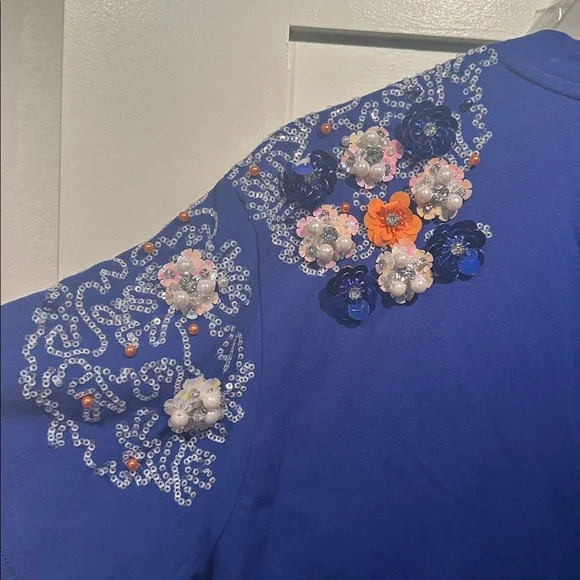 Queen of sparkles game day T-shirt - Picture 8 of 8